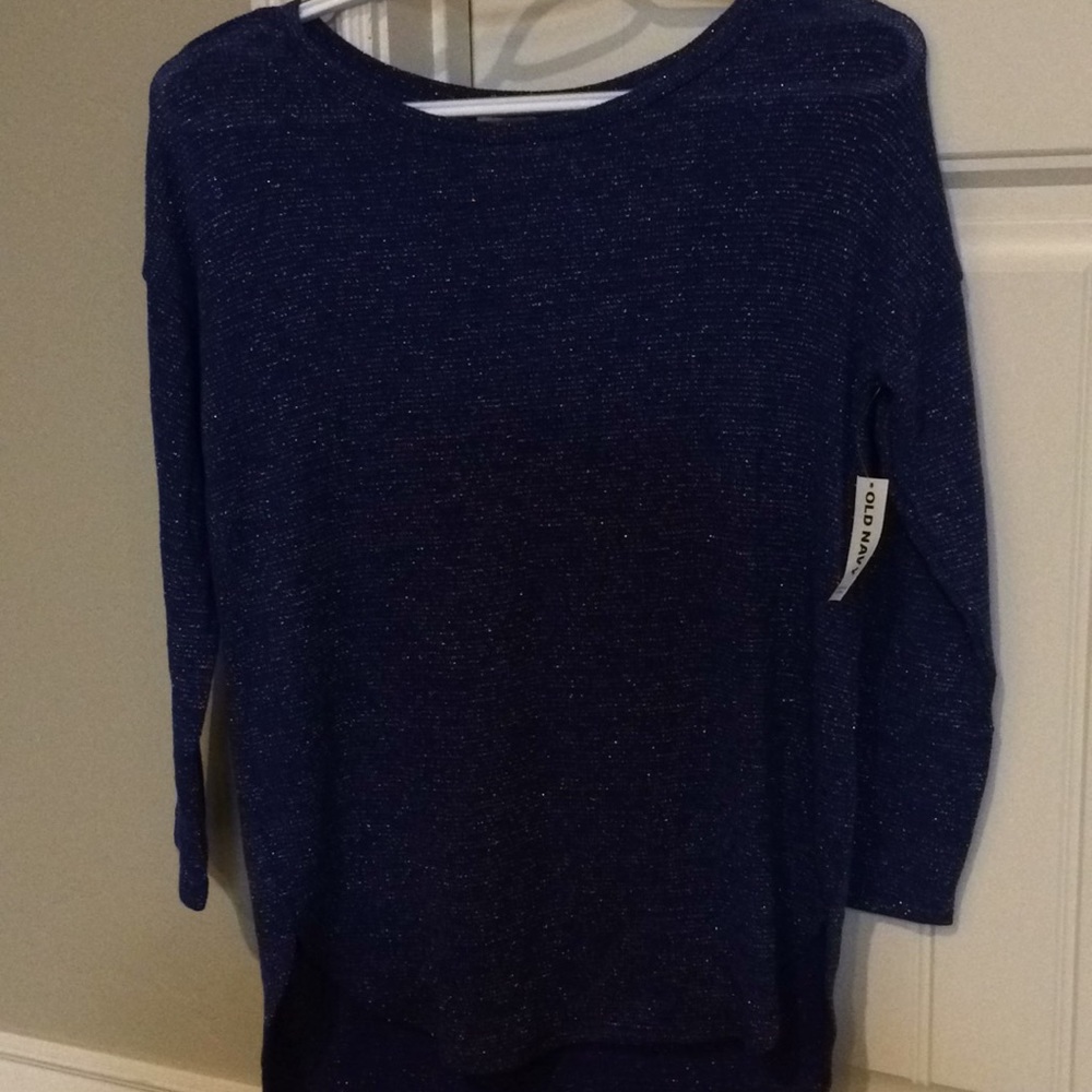 NWT Navy long sleeve shirt